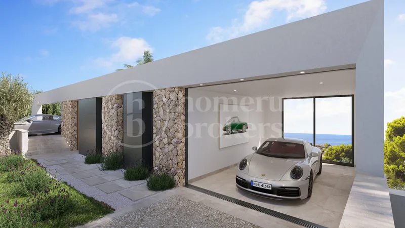 Villa Oceanview - Modern villa under construction with panoramic sea views — photo 12
