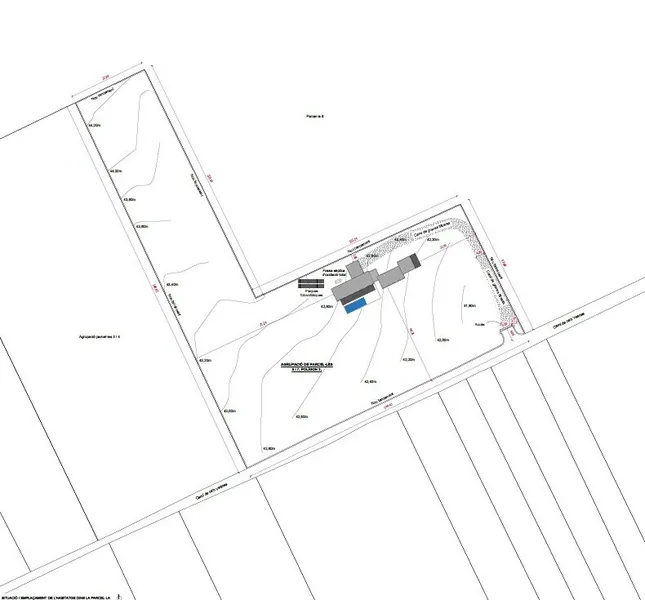 Buildable plot in Campos with basic project — photo 1
