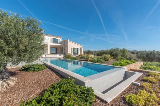 Santanyi, first-class new-build finca with pool and wonderful views near Santanyi — photo 6