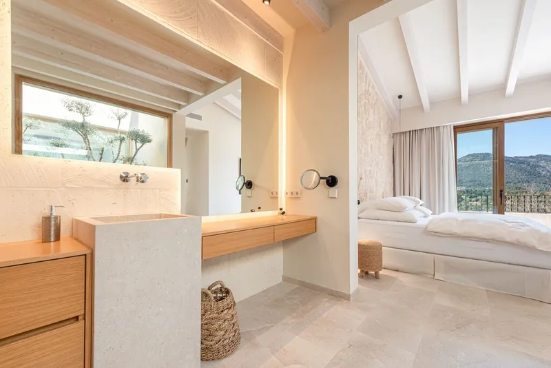 Campanet excellent condition house for sale with sunny terraces and swimming pool — photo 9