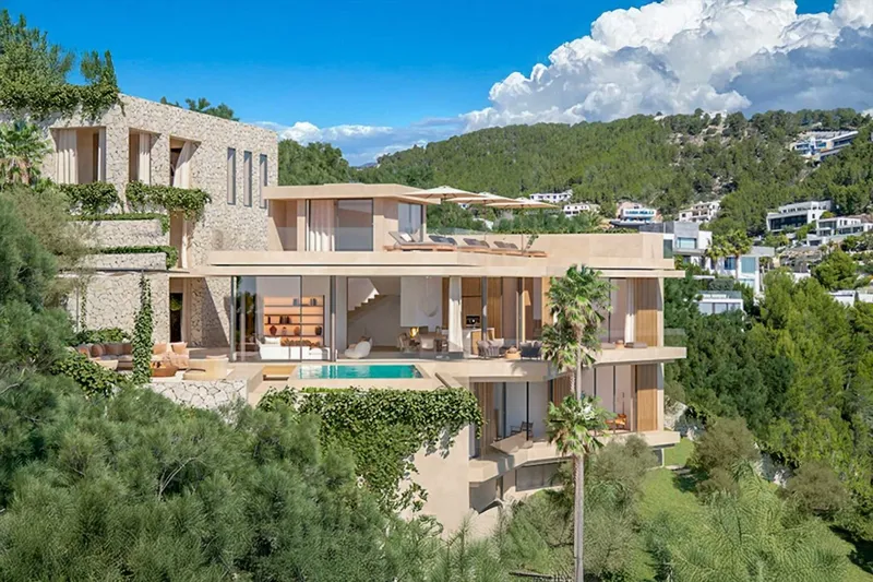 Impressive plot with planning permission and sea views in Son Vida — photo 1