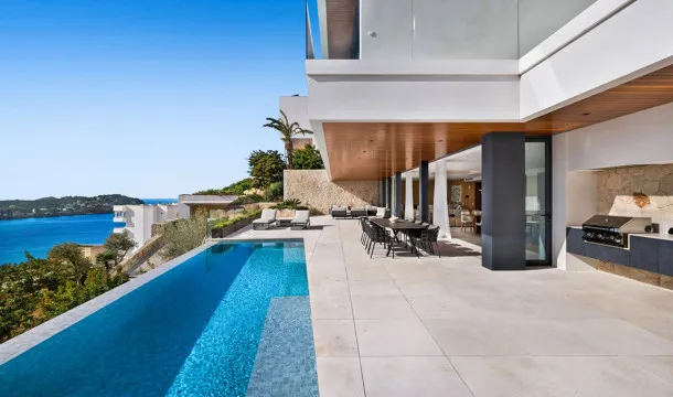 Modern design villa with incredible sea views in Santa Ponsa — photo 5
