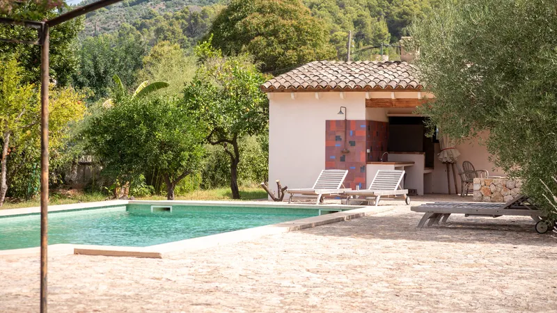 Country house with pool and garden featuring stunning views in Sóller — photo 12