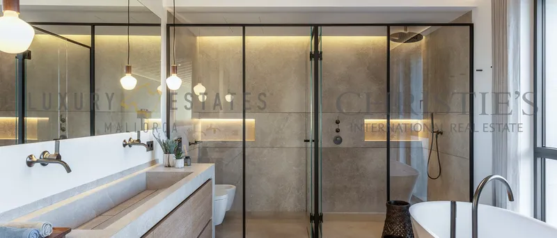 Modern new build natural stone finca near Santanyi in the southeast of Mallorca — photo 11