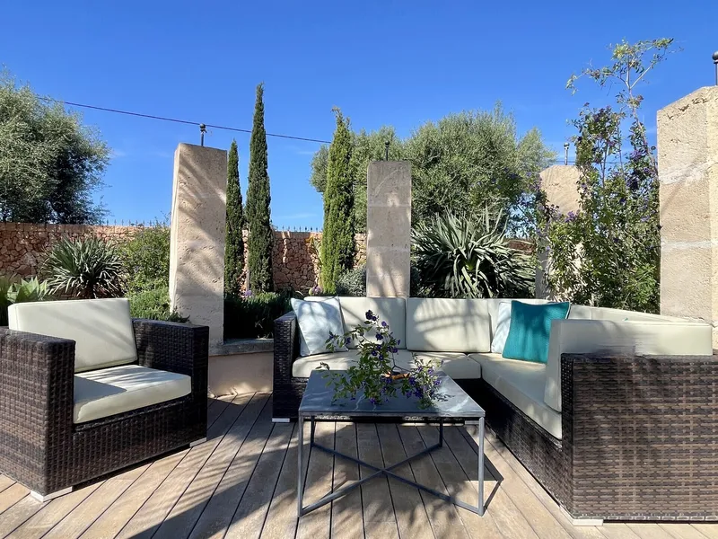 Charming natural stone finca in a quiet area, with beautiful garden and pool, Llucmajor — photo 4