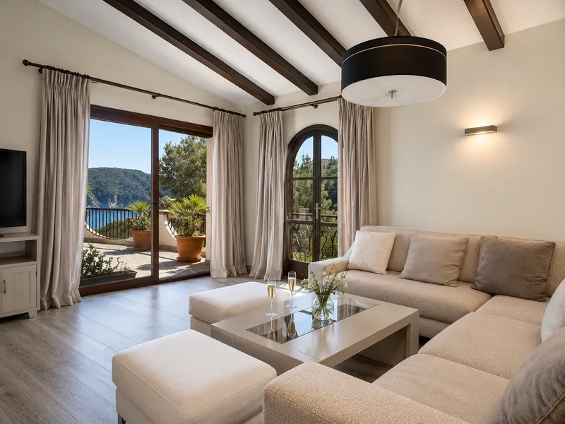 Lovely Villa with Sea View for Sale in Es Camp de Mar — photo 5