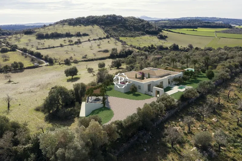 Finca for sale in Manacor, currently under construction — photo 1