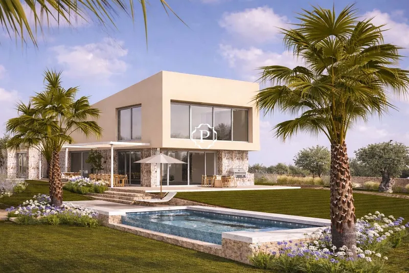 Country home for sale in Santa Margalida, under construction with pool and sauna — photo 1