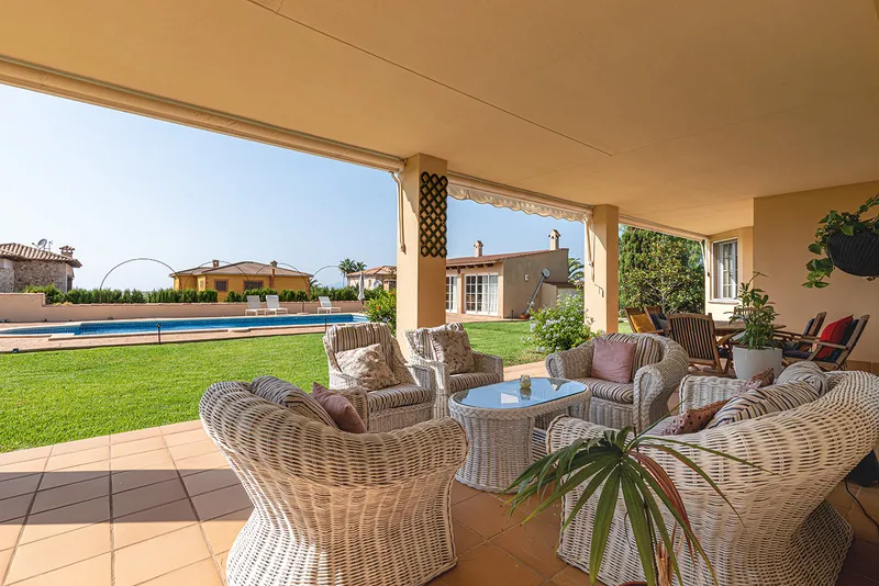 Villa in Sa Torre - View of the Pool House — photo 5