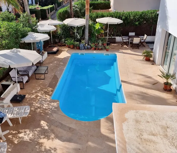 Port Verd: Bright, modern detached house with pool, roof terrace and sea access within walking distance — photo 3