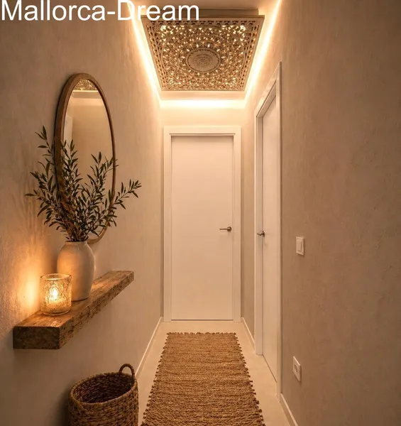 Son Servera: A unique townhouse with a sea-view roof terrace, air conditioning, underfloor heating, a heat pump and a solar panel system, situated in the historic — photo 7