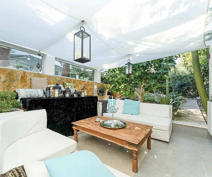 Amplio apartamento moderno con jardín en Sol de Mallorca Mas — photo 1