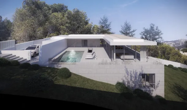 Plot with project and license, with sea views, in Camp de Mar — photo 6