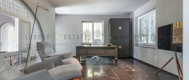 Villa in Son Font with large garden and sea views — photo 6