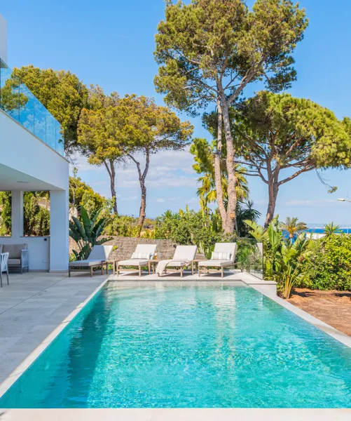 The beauty of simplicity - Design villa with sea views in Sol de Mallorca — photo 2