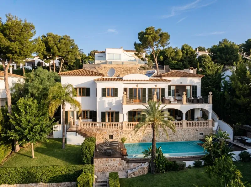 Luxury villa in Costa D'en Blanes: panoramic views, infinity pool and spa — photo 5
