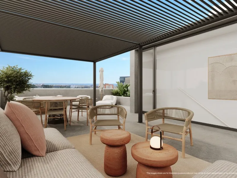 Exclusive Penthouse in Palma with Pool, Gym, Golf Simulator, Cinema, Spa & Shared Boat - Palma de Mallorca - 2 Bedrooms, 97 m² — photo 7