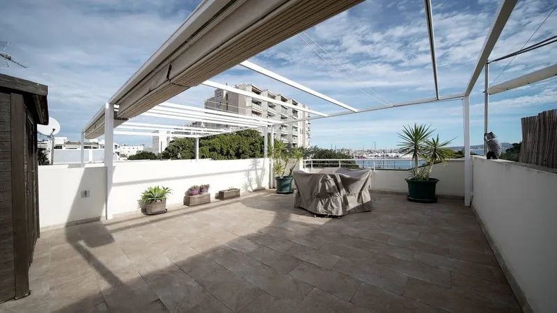 Ref. 1927; Penthouse with sea views, private rooftop terrace and pool in El Terreno, for rent — photo 3