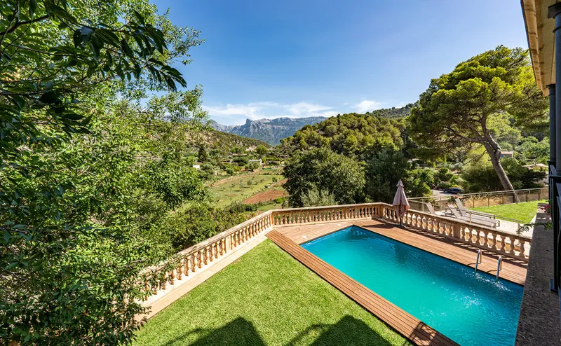 Villa with views, sun and pool in Port Sóller — photo 9