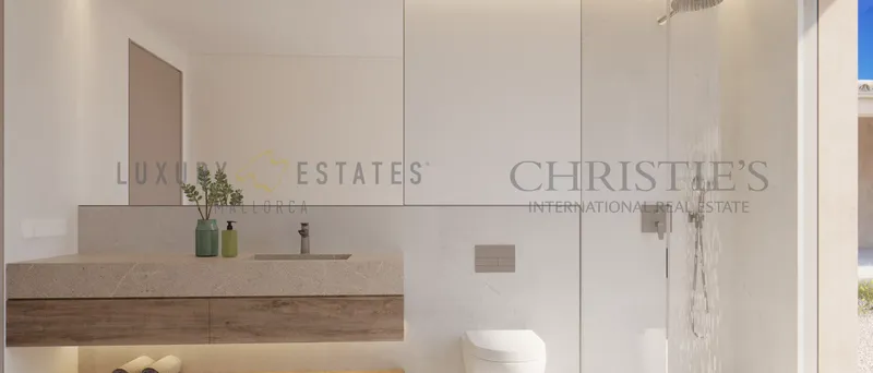 New build finca near Marratxi with panoramic views of Palma de Mallorca and the sea — photo 7