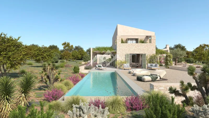 Plot of 42,069 m² with project for house with pool in Manacor — photo 3