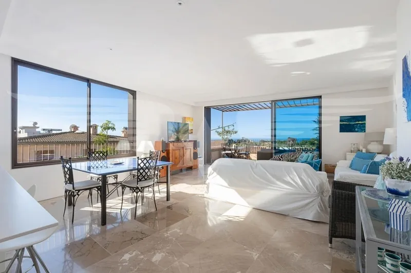 Bonanova I Sea view penthouse with swimming pool — photo 4