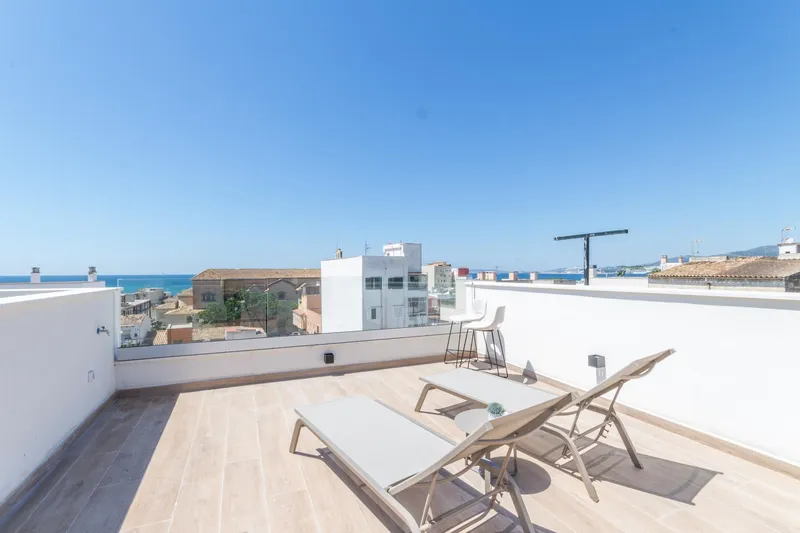 Newly built duplex penthouse with terrace and sea views in Portixol — photo 2