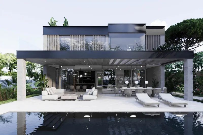 New construction project in Bendinat with beautiful sea view — photo 1
