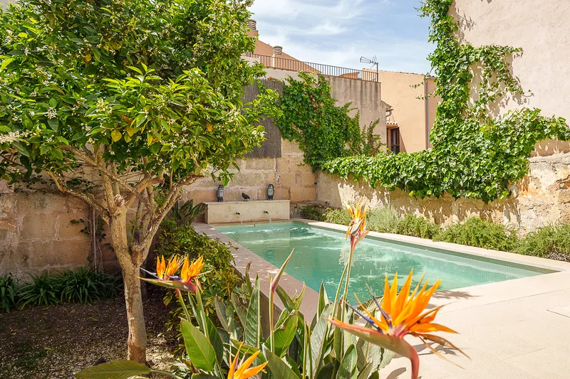 In the Heart of Capdepera: Stylish Townhouse with Large Terrace, Pool Oasis and Castle and Sea Views — photo 10