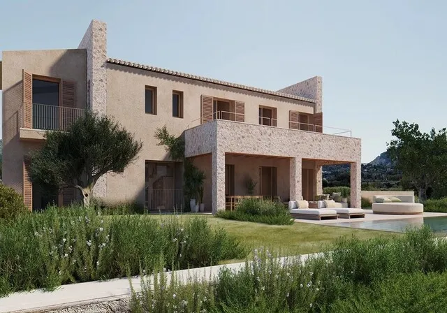Finca for sale in Alcudia, being built with pool — photo 1