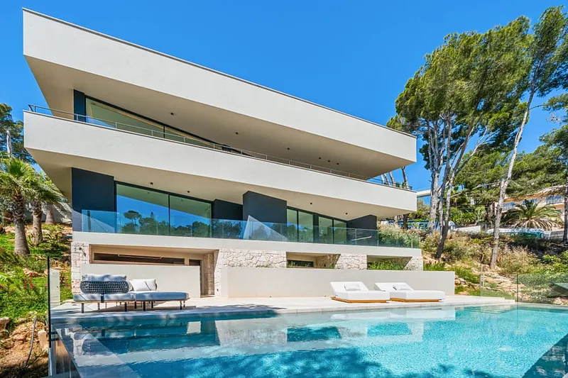 New-Build Sea View Villa in Costa d’en Blanes with Architectural Excellence — photo 2