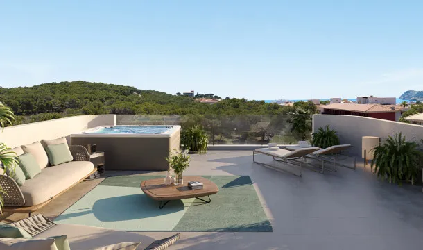 Modern apartments in Cala Lliteres, just 250 meters from the sea — photo 3