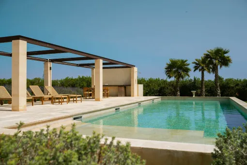 Sa Rapita, rural luxury finca with pool and olive grove – turnkey new build near Es Trenc and Sa Ràpita — photo 11