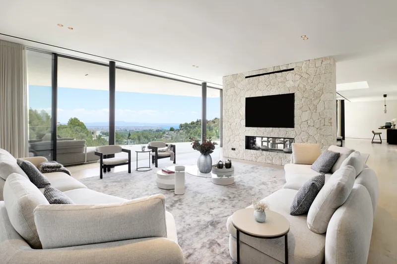 Luxury designer villa with sea and city views in Son Vida - Marcel Remus Real Estate — photo 5