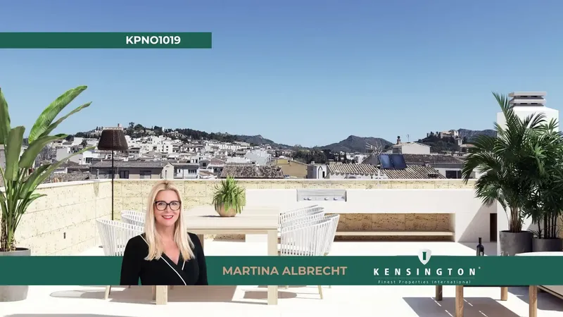 This exclusive penthouse is being built in the center of Artà and combines modern living with high-quality furniture and spectacular views — photo 1
