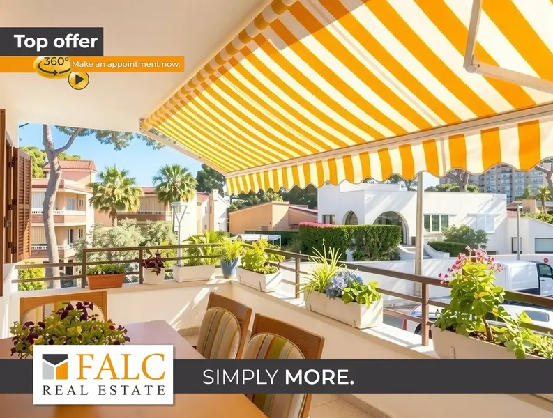 In one of the most sought-after residential areas of Playa de Palma, in the popular neighborhood of Las Maravillas, this apartment presents itself as a — photo 1