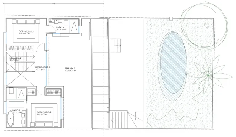Ref. 2119; Newly built villa with garage and pool in Palma El Terreno, for sale — photo 11