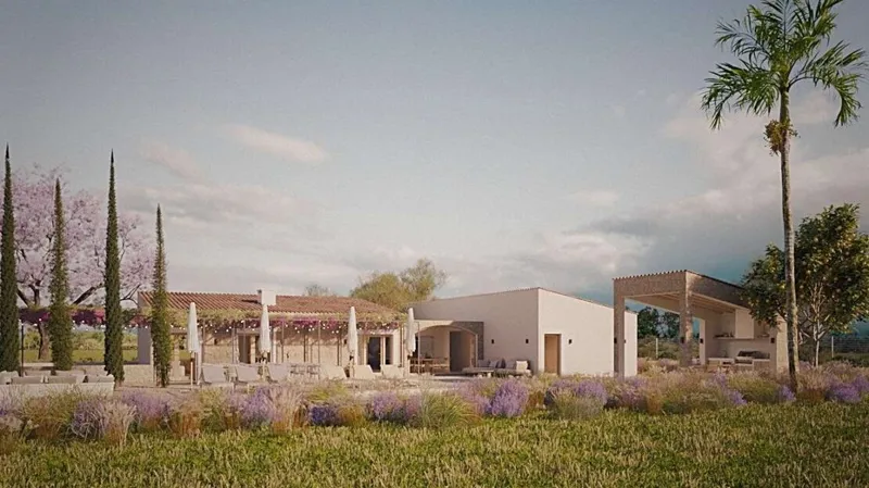 New-build finca in Montuïri – with pool, summer kitchen and wide views over the plain — photo 2