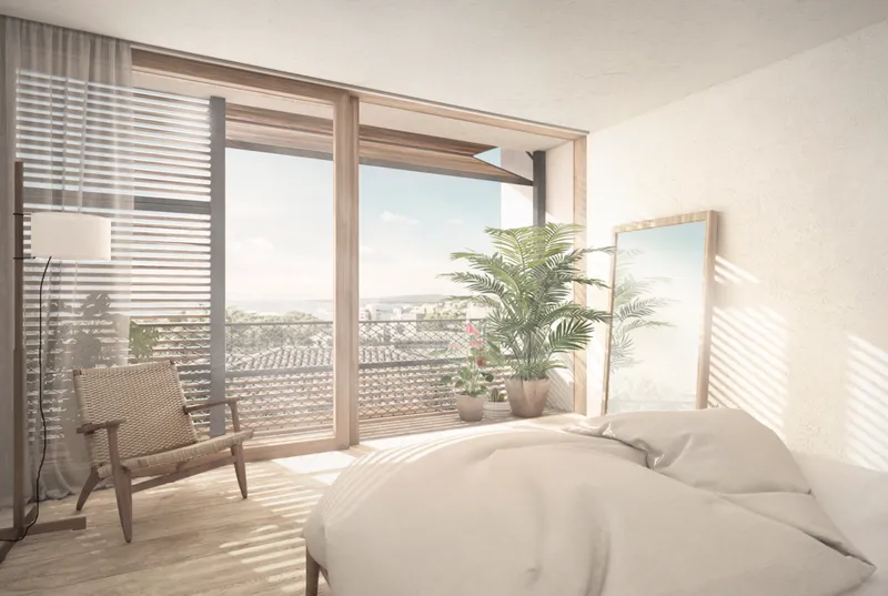 Penthouse with sea views and pool in La Bonanova, Palma — photo 1