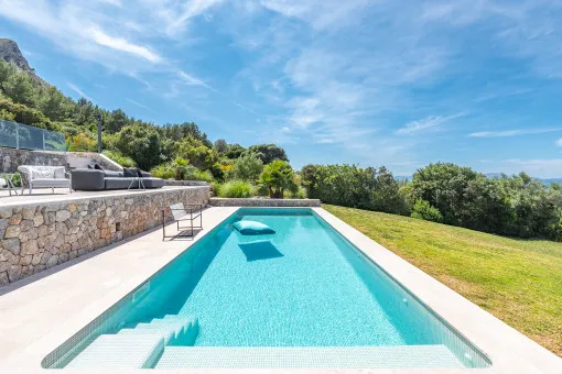Colonia de San Pedro, villa with sea views, pool and holiday rental license in the Colonia Sant Pere nature reserve — photo 7