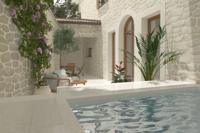 Unique townhouse with approved renovation project and dreamlike views in the center of Artà — photo 9