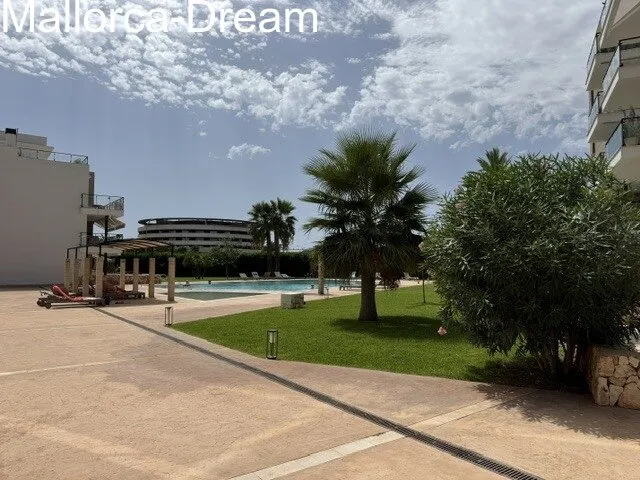Sa Coma: Stylish Apartment with Communal Pool in Sa Coma — photo 4