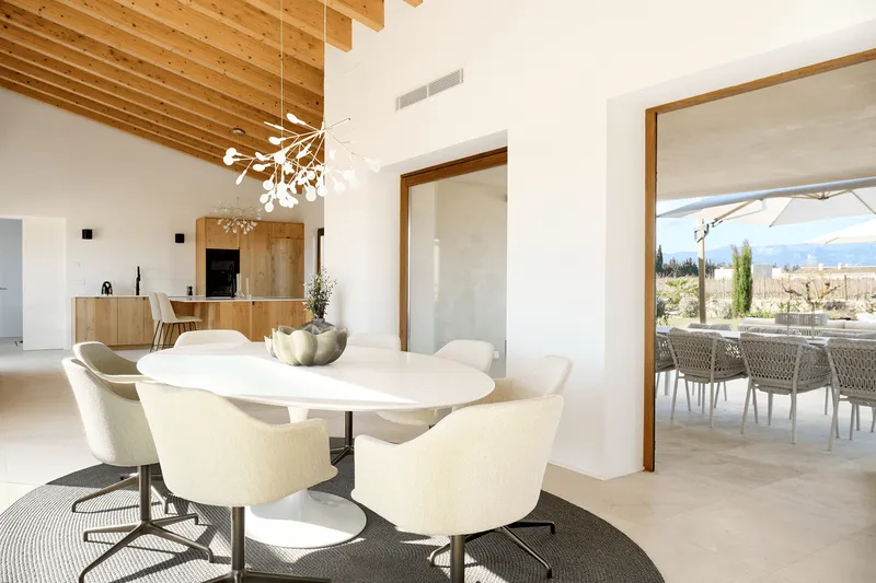Newly built estate with vineyards in Biniali — photo 11