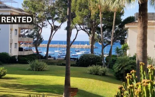 Spacious 3 bedroom apartment with sea views in a prime location of Puerto Portals – FOR RENT — photo 1