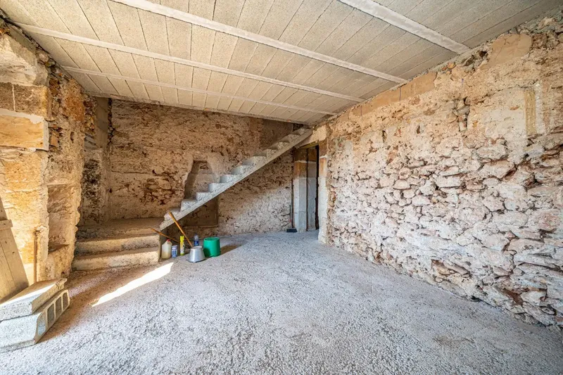 Rustic finca with traditional stone construction to renovate in Maria de la Salut, Mallorca — photo 9