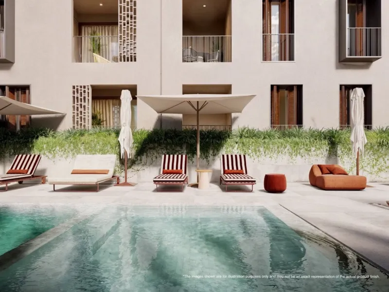 XO Jonquet – The Park Residences New-Build Apartment on the Paseo Marítimo with Pool, Lift, Gym, Spa, Cinema, A+ - Palma de Mallorca - 2 Bedrooms, 80 m² — photo 2