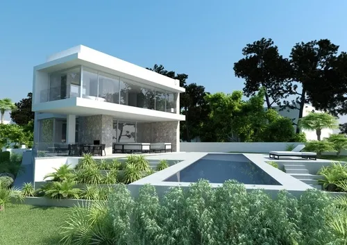 Stunning luxury villa in modern style El Toro — photo 1