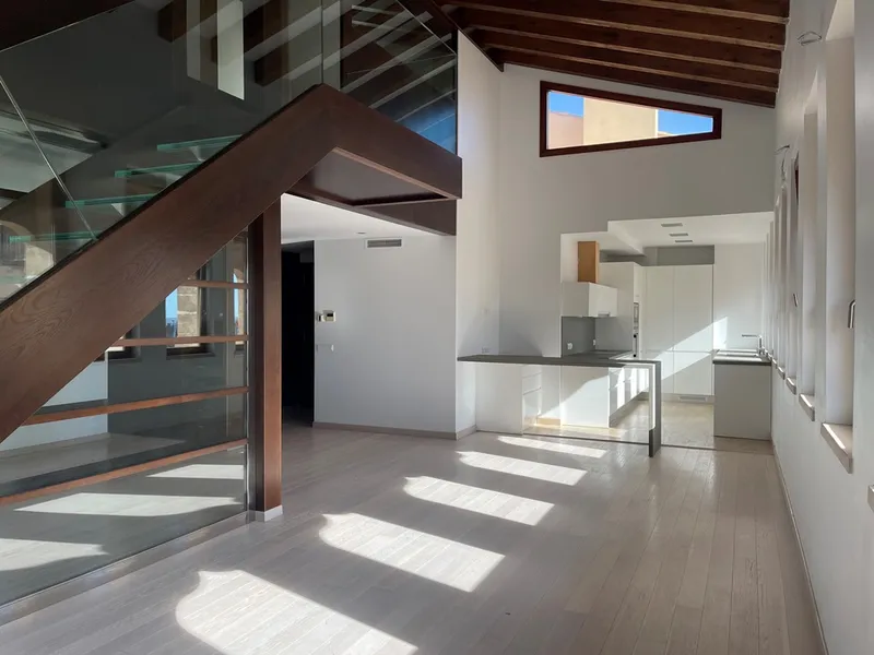 Duplex penthouse with terraces and sea views, 2 bedrooms, 2 bathrooms, La Calatrava, Palma — photo 6