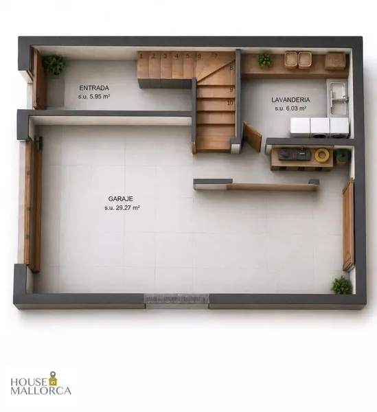 Important: The property is sold in its current state, with renovation work started and pending completion. The images published — photo 9