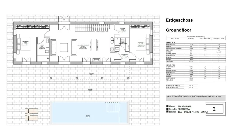 Large rustic plot with basic project for a chalet with pool — photo 4